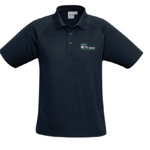 Hot Pools Polo Shirt – Navy